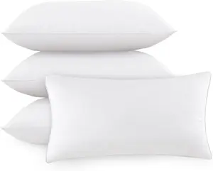 12"x20" Pillow Inserts Soft  Pillow Set of 4 Indoor Decorative Sofa Down Pillows Bed Pillows Couch Pillow