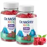 DR. MORITZ Sugar-Free Calm Magnesium Gummies for Kids 2+ & Adults - Non-GMO Raspberry Flavor 100mg Citrate 2-Pack 60 Count
