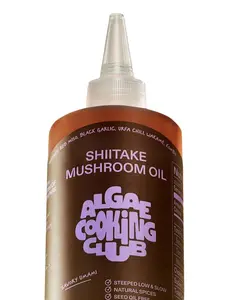 Shiitake Mushroom Infused Oil - Culinary Algae Oil infused with Umami-packed Mushroom | Enhances Flavours with Premium Spices