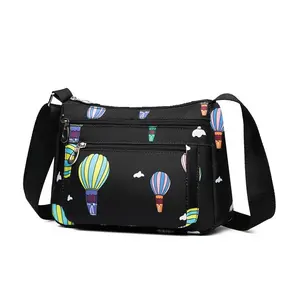 【Local Delivery】Maxoner Balloon Pattem Crossbody Bag,Oxford Cloth Purses, Fashion Multi Pockets Shoulder Bag