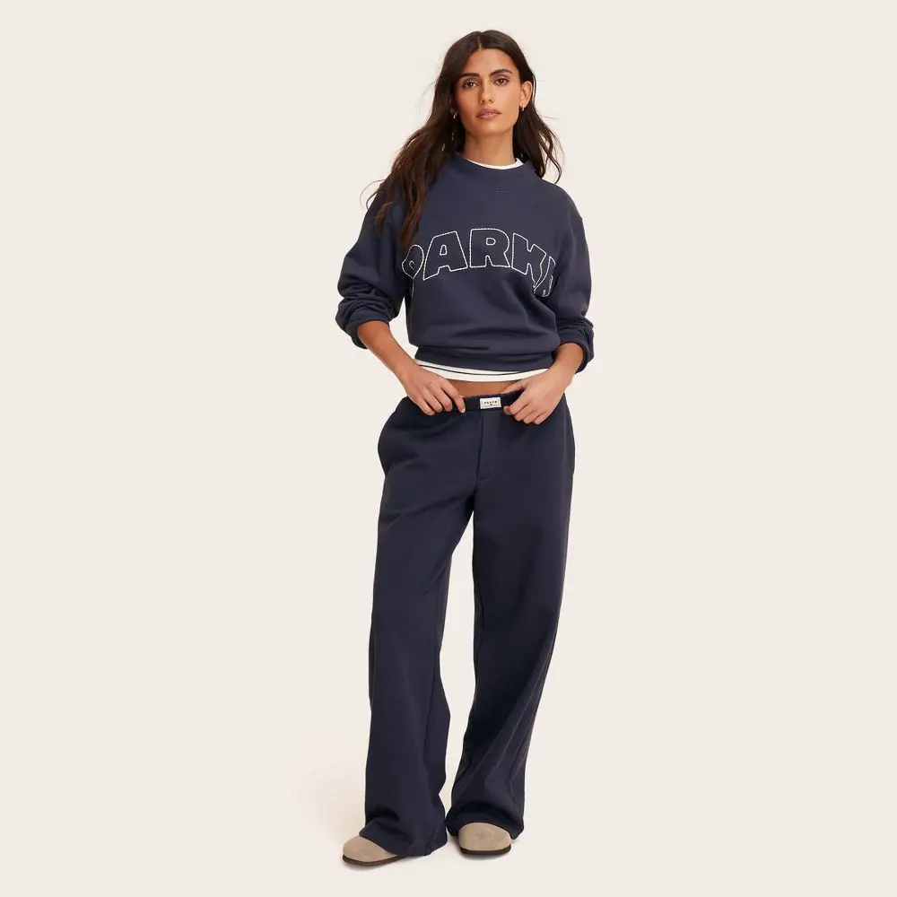 Parke Women's High-Rise Boxer Sweatpants