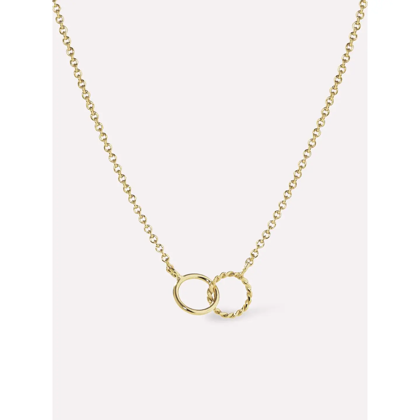 Interlocking Circles Necklace - Sam Interlocking Circles Necklace - Sam