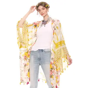 Color Story Kimono Mustard