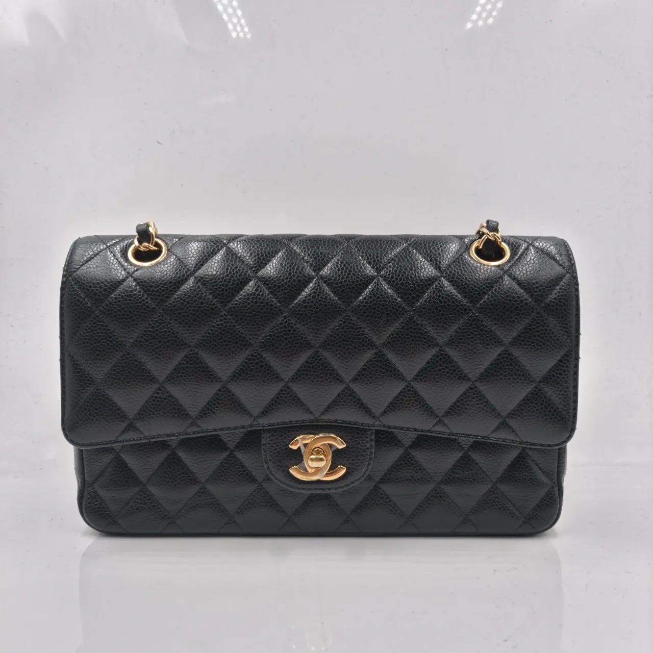 Pre-owned CHANEL leather Shoulder Bags Classic Flap Medium CF Year: 2019 (BF 12Z) XP02203