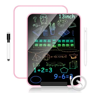 XZBB LCD Writing Tablet for Kids，Special Shopping13 Inch Colorful  Drawing Board with Stylus,One-Tap Erase, Lock Function, and Rechargeable Design,Educational and Learning Toy for Boy and Girls.