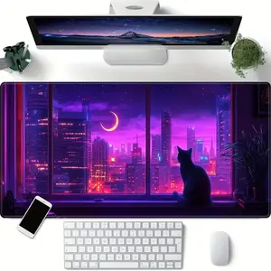 Spider Desk Mat, Anime Mousepad Aesthetic_ Gaming Deskmat Rgb Led_Gaming Mouse Pad_ Mouse Pad_ Anime_  Spider Mouse Pad Desk Mat_ Spider Into the Spider-verse Mouse Pad_ Different Sizes Printing