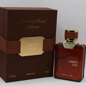 Amber Oud Parfum - Enchanting Fragrance with Rich Resinous Notes & Exotic Oud Wood for Timeless Sophistication