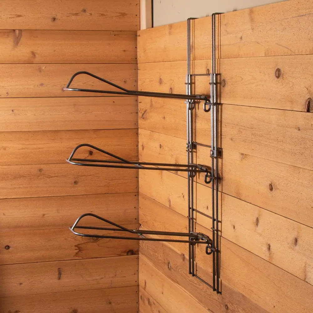 Easy-Up Pro 3-Tier Drop Down Saddle Rack