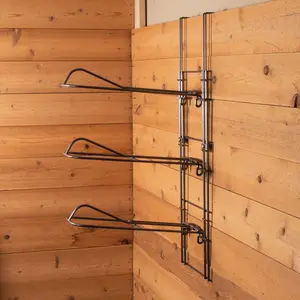 Easy-Up Pro 3-Tier Drop Down Saddle Rack