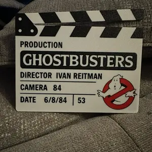 Ghostbusters Clapperboard Ghostbusters Clapperboard