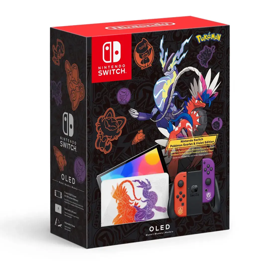 Nintendo Switch - OLED Model - Pokemon Scarlet & Violet (Region Free)