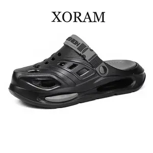 Men's EVA shoes with a "walking-on-feces" feel, couple's style closed-toe clogs, Support ring for the arch of the foot to relieve fatigue,men's beach sandals, large size