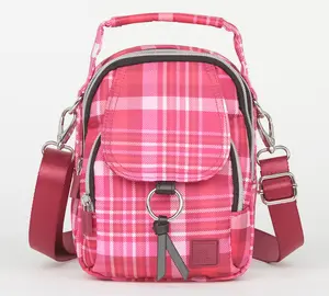 IHKWIIP Stellar North South Crossbody with Top Handle, Structured Mini Handbag with Adjustable Strap, Casual Travel Work Women Bag