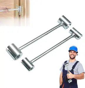 2025 New Door Hinge Adjustment Tool (2PCS) - Efficient Wrench for 14-25 mm Hole Adjustment, Door Gap Repair