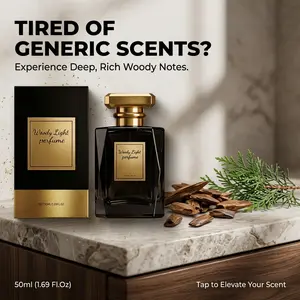 Men's Premium Woody Cologne - Fresh & Elegant Eau de Toilette - Long-Lasting Natural Fragrance - Portable Pocket Size masculine scentual perfume sweet Parfum long-lasting fragrance floral fruity gourmand fragrance elegance e daily