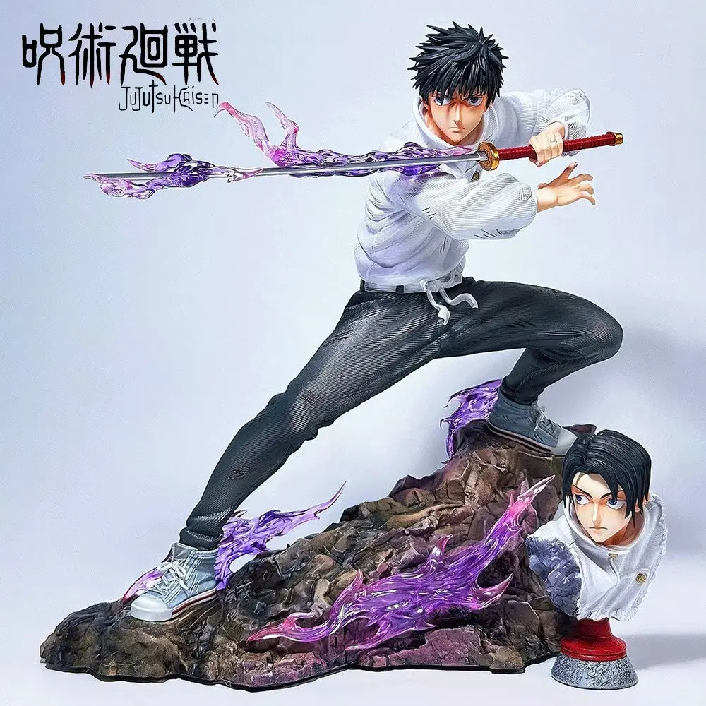 Jujutsu Kaisen Yuta Okkotsu PVC Anime Figure Set Cursed Energy & Torso Display Models