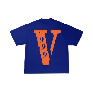 Juice Wrld x Vlone 999 Tee Blue (men) by StockX