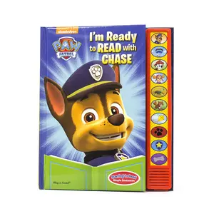 Nickelodeon Paw Patrol: I'm Ready to Read with Chase Sound Book [With Battery] -- Pi Kids - Hardcover