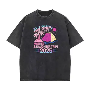 Men’s & Women’s Summer Travel Tee – Black Short Sleeve with Aircraft Carrier Print