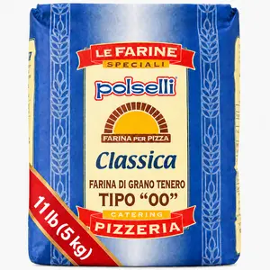Polselli Classica Tipo 00 Pizza Flour, Authentic Neapolitan Pizza Flour, 5 kg (11 lb)