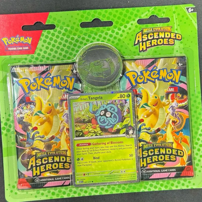 Pokemon mega evolution ascended heroes blister pack