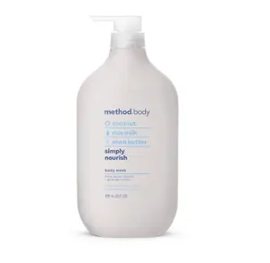 Method Body Wash, Simply Nourish, Paraben and Phthalate Free, 28 oz (Pack of 1)