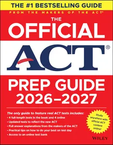 The Official ACT Prep Guide 2026-2027: Book + on the internet -- ACT - Paperback