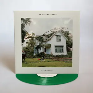 The Rock-A-Teens - Sixth House  [VINYL RECORD - LP] Colored Vinyl, Green, Poster