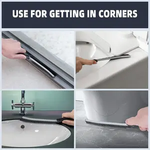 [5PCS] Hard Bristle Crevice Cleaning Brush - Home Cleaning Tools, Multi-Purpose Crevice Supplies for Kitchen, Bathroom, Toilet, Window, Vehicle, Faucets, Grout, Home