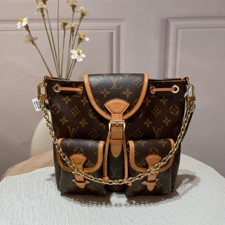 Pre-owned Louis Vuitton Excursion PM M46932 Monogram Backpack ZX039