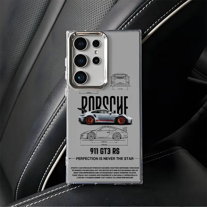 Car Enthusiasts Aesthetic Soft Phone Cases For SAMSUNG GALAXY S25 S24 S23 S22 A14 A15 A16 A25 A26 A34 A36 A53 A54 A55 A56 FE PLUS ULTRA EDGE 5G Clear Silicone TPU Tough Fashion Gift Shockproof Full Protection Phone Cases Cover Shell