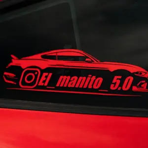 Custom Username - decal sticker social media