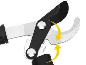 Yesker 19" Loppers Heavy Duty Branch Cutter Sharp Steel Blade Tree Trimmer up to 1" Diameter Cut Capacity Powerful Gear Action Lightweight Bypass Loppers Tools for Tree Trimming Garden Maintenance