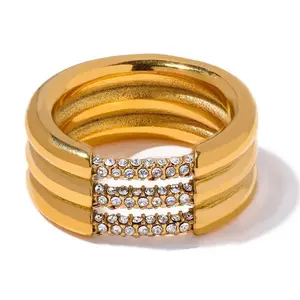 Amalfi Stacked Glow Ring
