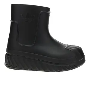 adidas Womens Adifom Superstar Slip On Casual Boots  - Black