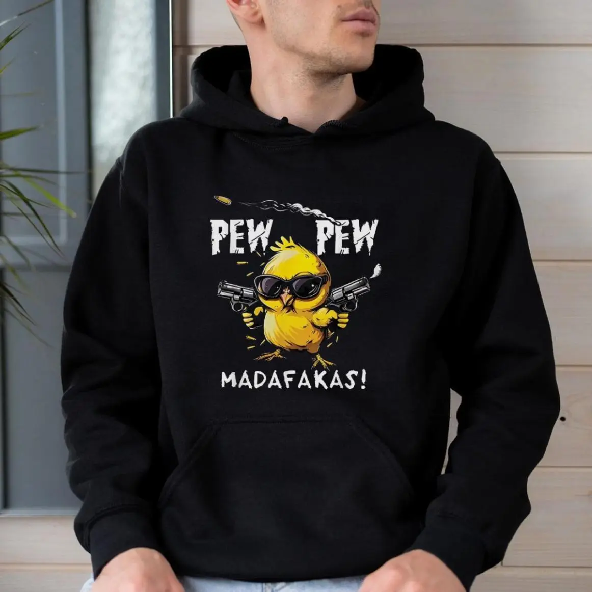 Cute chicken hoodie, funny chicken shirt, meme little chicken tee, unisex hoodie for friends, chicken with glass, Classic