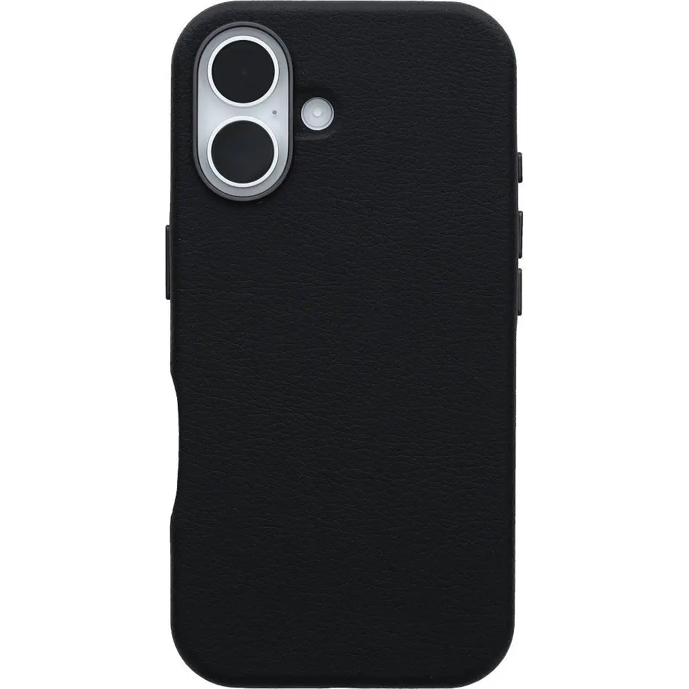 OtterBox Apple iPhone 16 Symmetry Cactus Leather Series Case with MagSafe - Noir Ash