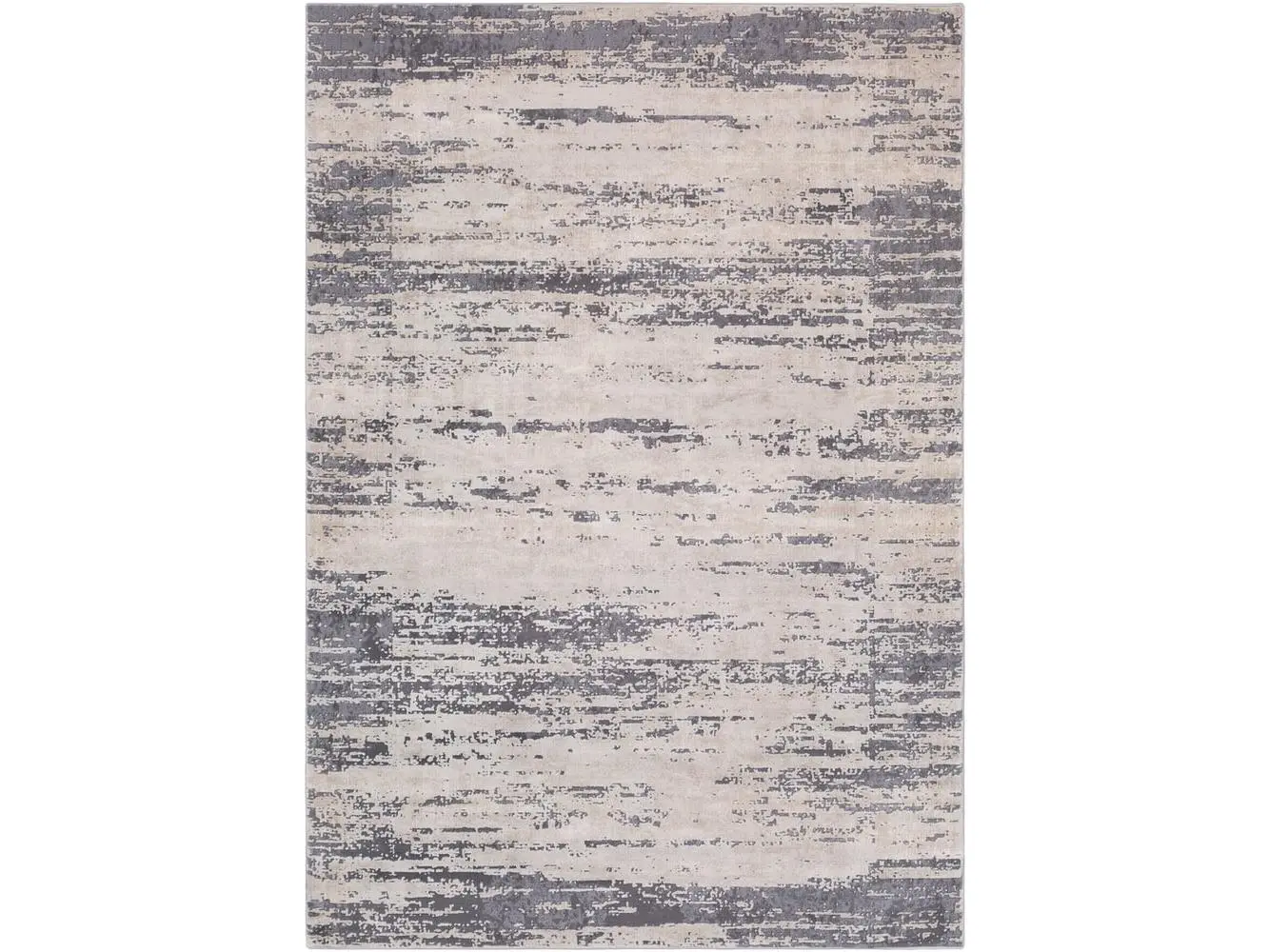 Livabliss TBT2304-31157 Soft Machine-Woven High-Pile Sheen Tibetan Rug, 3ft11in x 5ft7in, 45% Polypropylene 55% Polyester Blend, Multi-Color with Charcoal Accents, Indoor Use
