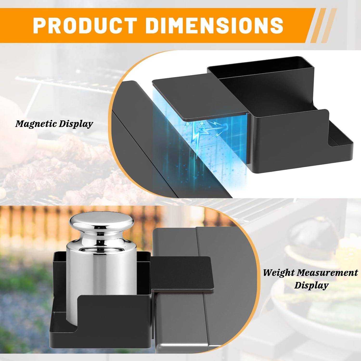 Magnetic Drink Holder and Phone for Grill, Outdoor Griddle Accessories for Most Cup, Phone Caddy, Suit for Blackstone, Traeger etc. Mug Tumbler Drinkware Drinkware Drinkware Bottles