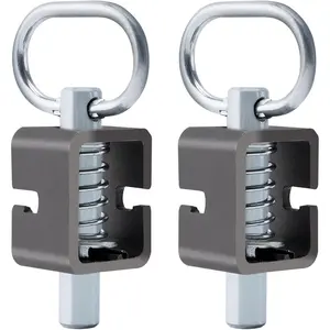 Spring Latch Lock, Weld- Spring Latch Assembly, Trailer Gate Latch (Pack of 2)