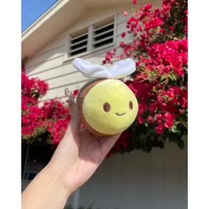 Bee Keychain Plushie