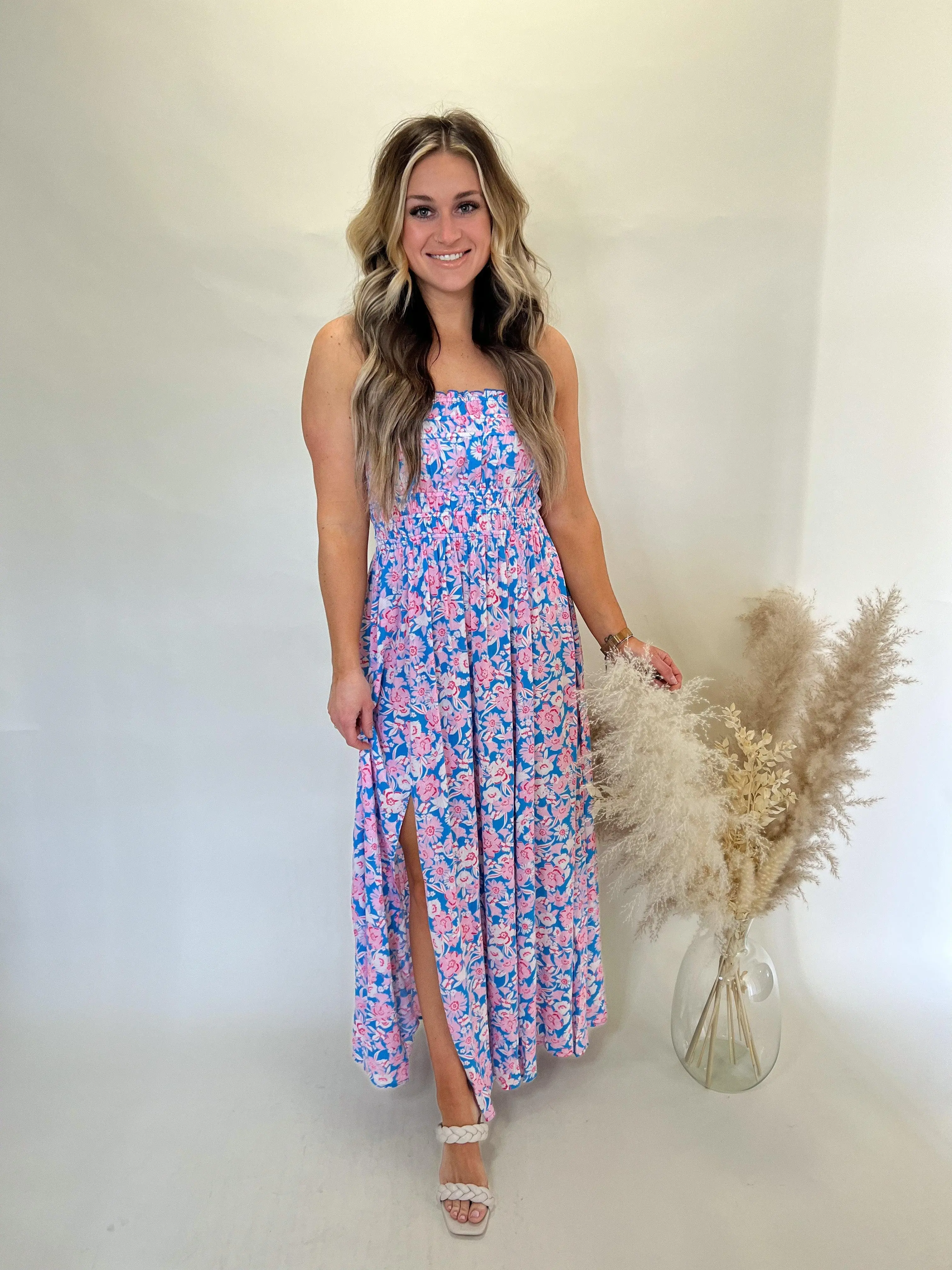 Ariana Floral Maxi Dress