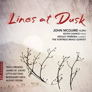 Mcguire  Chance  Ferreira  The Fortress Brass Quintet - Lines at Dusk  [COMPACT DISC - CD]