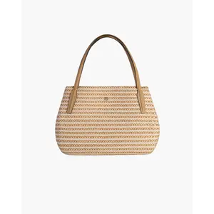 Squishee®  Isla Straw Bag Peanut