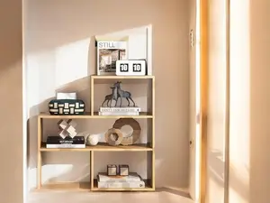 Cubes Bookcase-3 Cubes Bookcase, Irregular Open Bookcase, Freestanding Bookshelf Combination, Anti-Tipping Device Home Display Storage Shelf