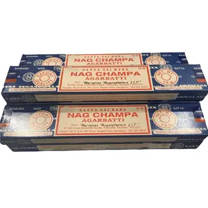 Nag Champa Scent Incense - Pack of 15 Aroma Sticks - Box - Lavender, Sage, and More Scented Fragrance