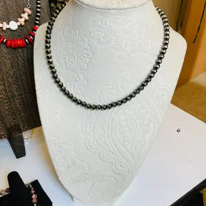 16” beaded necklace