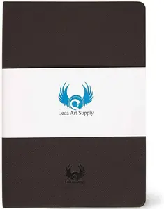 Leda Art Medium Drawing Sketchbook For Artists, 160 Blank Pages, Acid Free Premium Paper for Marker Watercolour Pencil Mixed Media, Ideal For Artists.