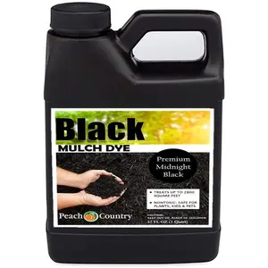 Peach Country Premium Mulch Dye, Color Concentrate - Multiple Rich Colors in Multiple Sizes