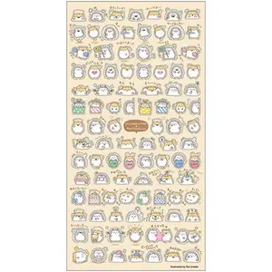 Bubble Wrap Hamster Stickers Nicoham & Harry - MIND WAVE Cute Animal MINI Stickers for Journaling, Planners, Scrapbooking & Decoration